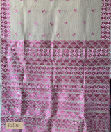 Phulkari Hand Embroidery Saree