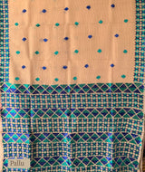 Phulkari Hand Embroidery Saree