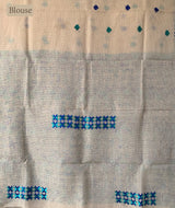 Phulkari Hand Embroidery Saree