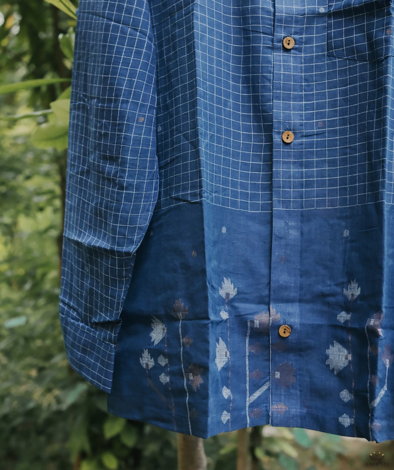 Handwoven Jamdani Men's Shirt