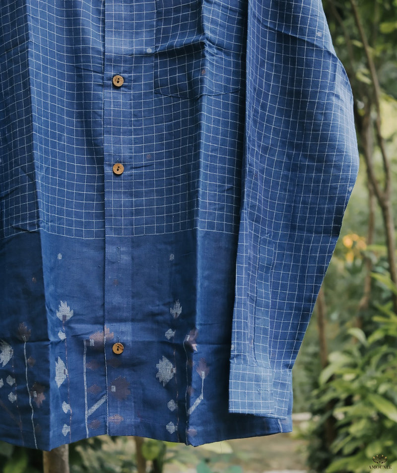 Handwoven Jamdani Men's Shirt