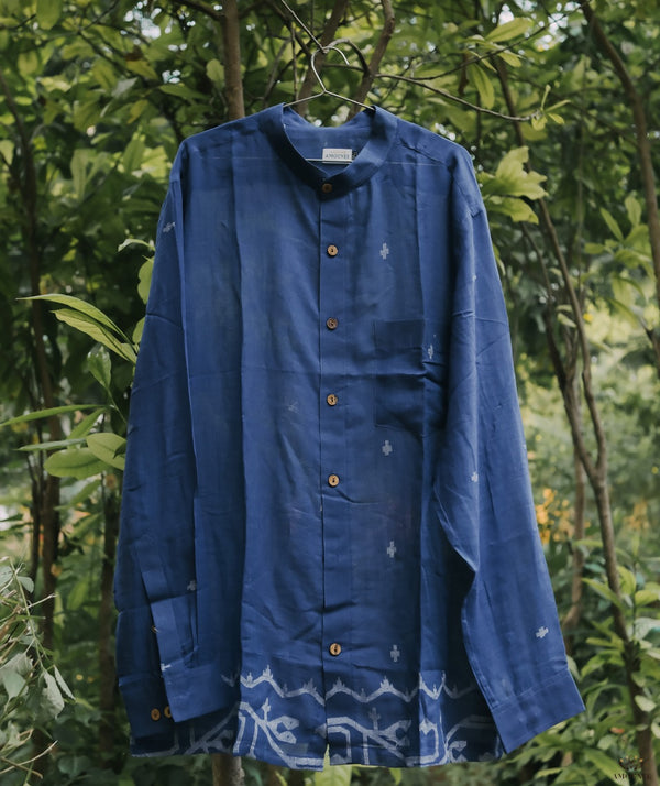 Handwoven Jamdani Men's Shirt