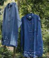 Handwoven Jamdani Men's Shirt