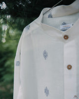 Handwoven Jamdani Men's Shirt