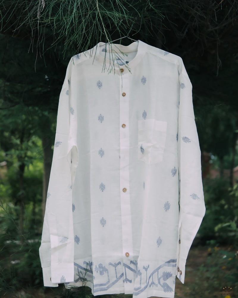 Handwoven Jamdani Men's Shirt