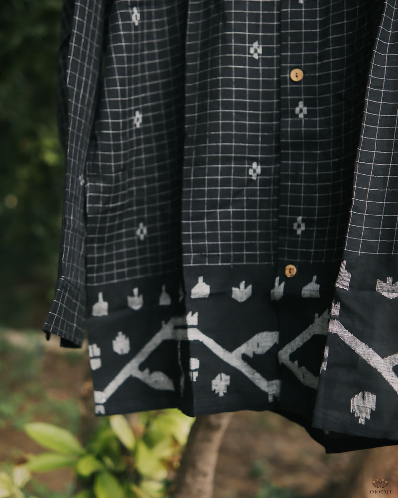 Handwoven Jamdani Men's Shirt