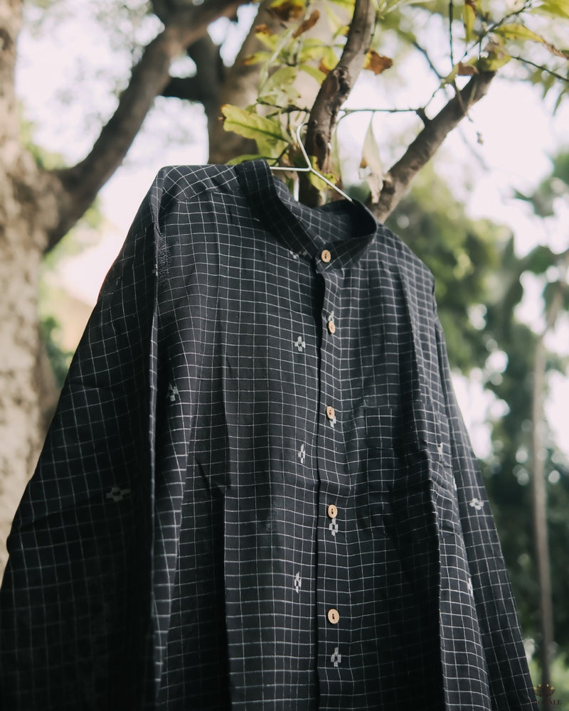 Handwoven Jamdani Men's Shirt