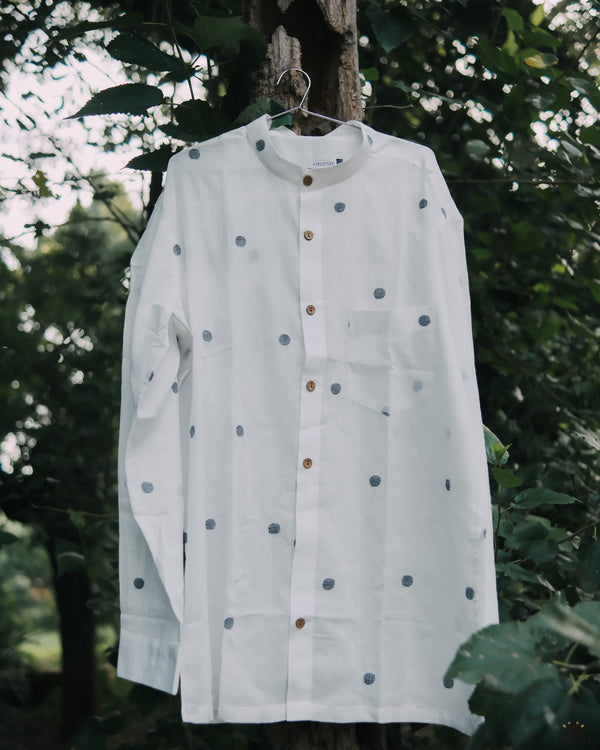 Handwoven Jamdani Men's Shirt