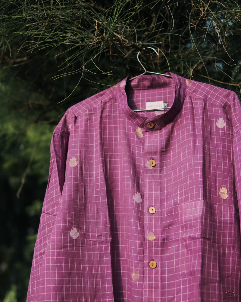 Handwoven Jamdani Men's Shirt