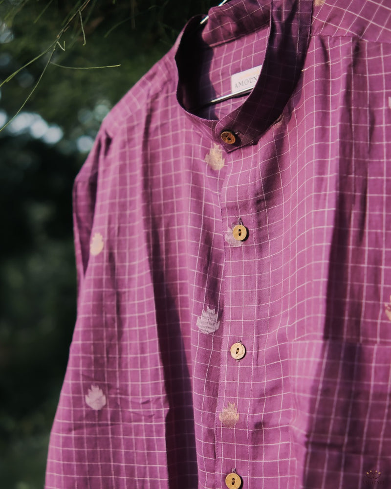 Handwoven Jamdani Men's Shirt