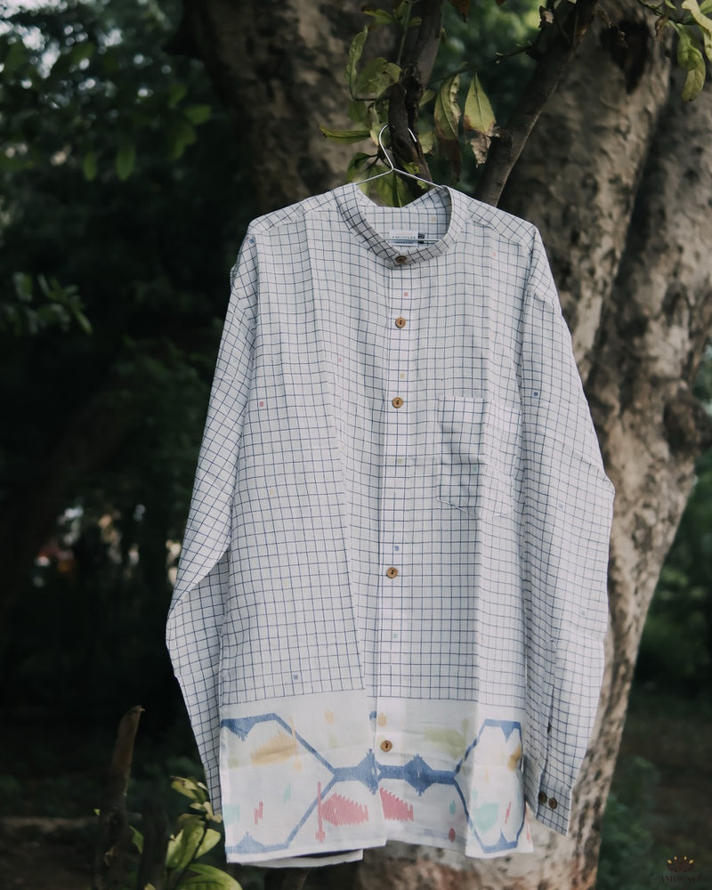 Handwoven Jamdani Men's Shirt