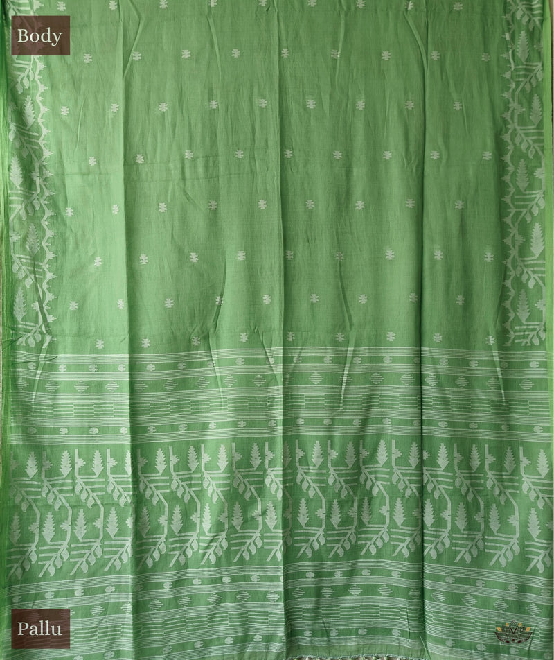 EXCLUSIVE JAMDANI MUSLIN COTTON HANDMADE SAREE