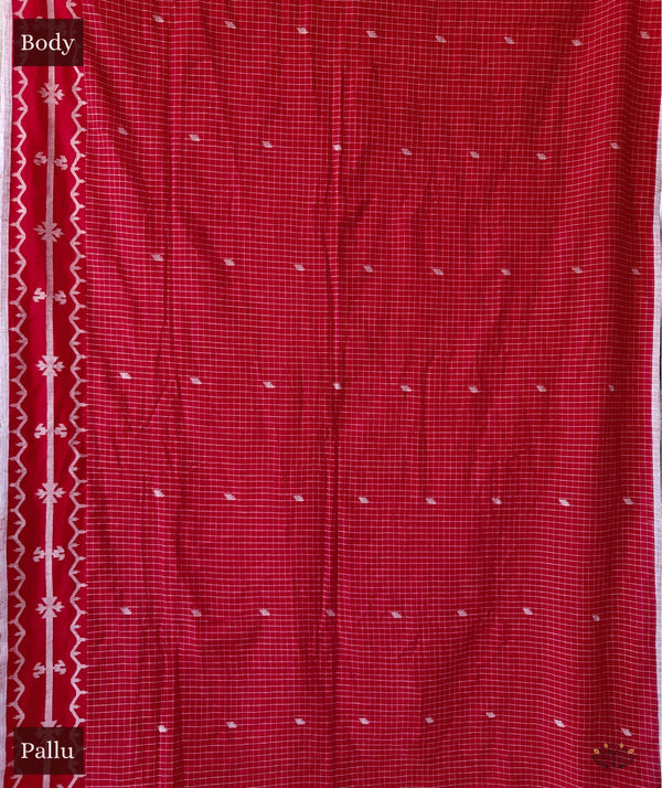 EXCLUSIVE JAMDANI MUSLIN COTTON HANDMADE SAREE