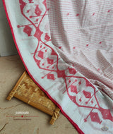 EXCLUSIVE JAMDANI MUSLIN COTTON HANDMADE SAREE