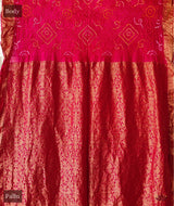 Bandhani Silk Saree