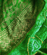 Bandhani Silk Saree