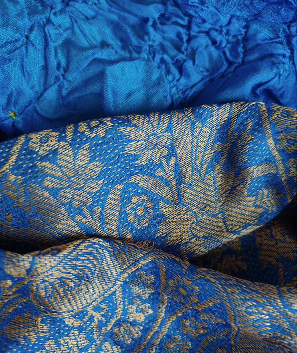 Bandhani Silk Saree