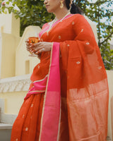 Chanderi Handwoven Saree