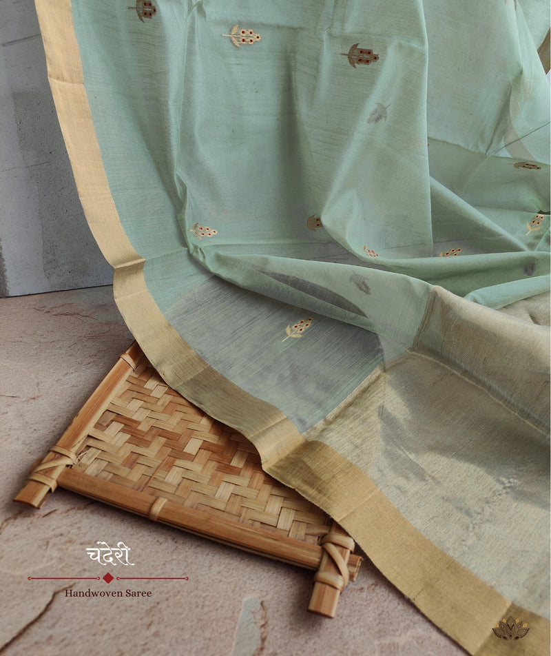 Chanderi Handwoven Saree