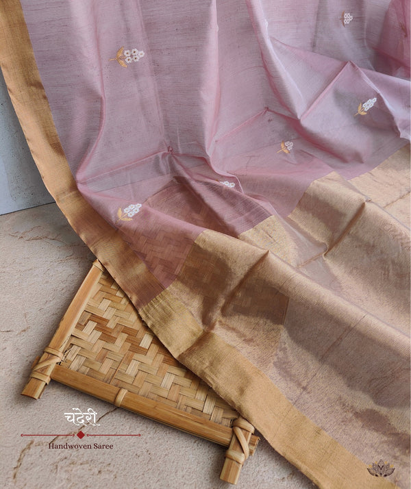 Chanderi Handwoven Saree