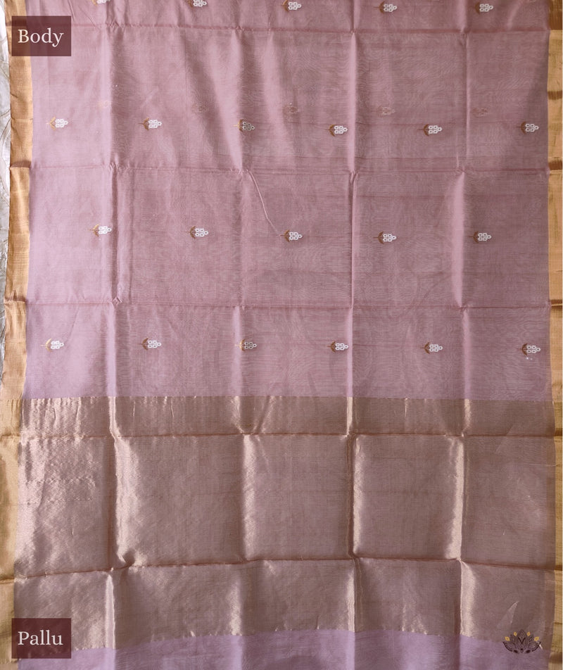 Chanderi Handwoven Saree