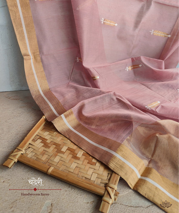 Chanderi Handwoven Saree