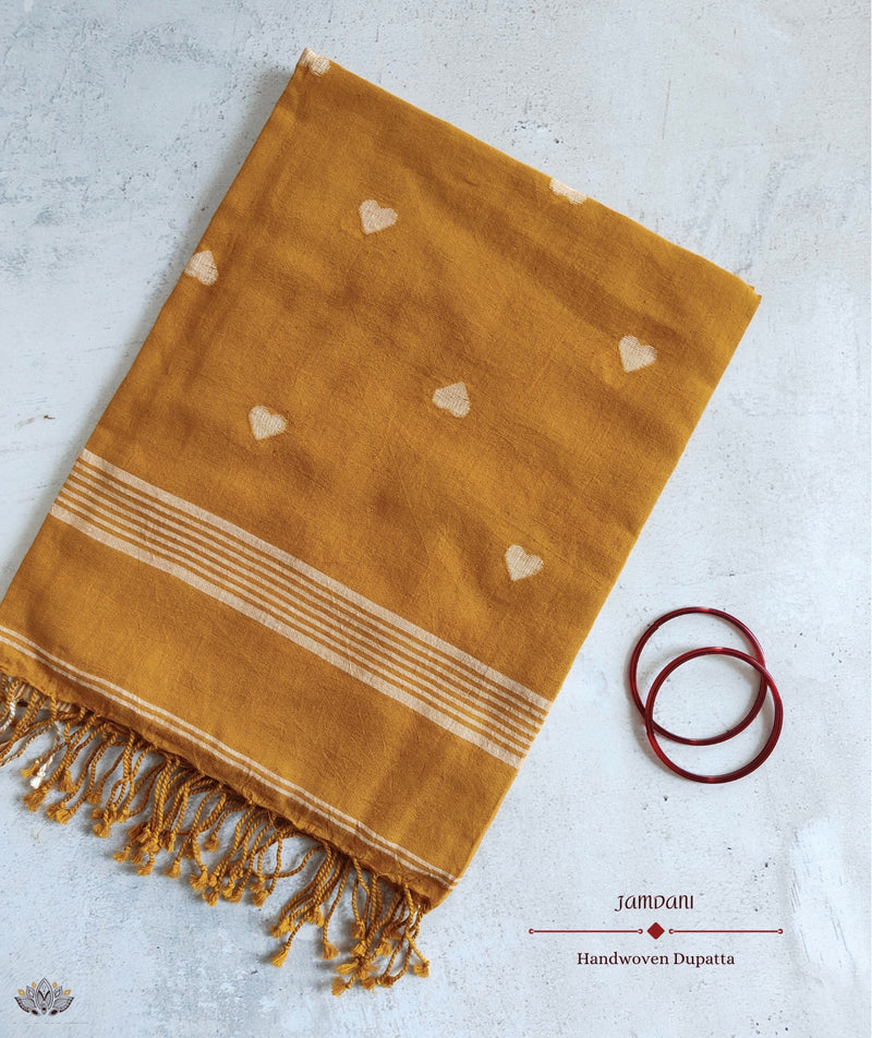 JAMDANI COTTON HANDMADE DUPATTA