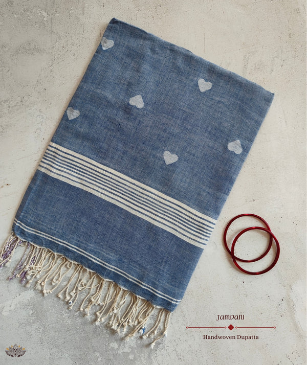 JAMDANI COTTON HANDMADE DUPATTA