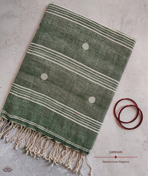 JAMDANI COTTON HANDMADE DUPATTA