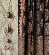 Ajrakh Handblock Printed Cotton Dupatta