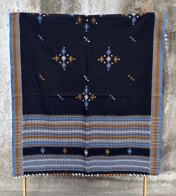 KACCHI WOOLEN HANDWOVEN SHAWL