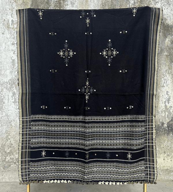 KACCHI WOOLEN HANDWOVEN SHAWL