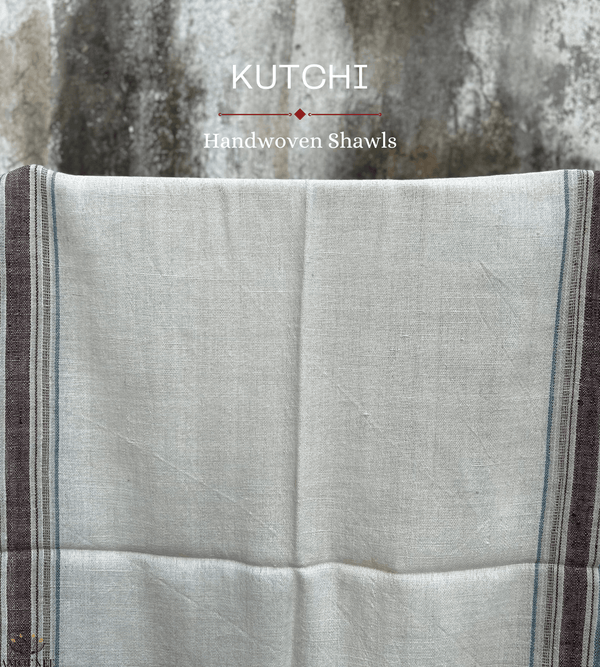 KACCHI WOOLEN HANDWOVEN SHAWL