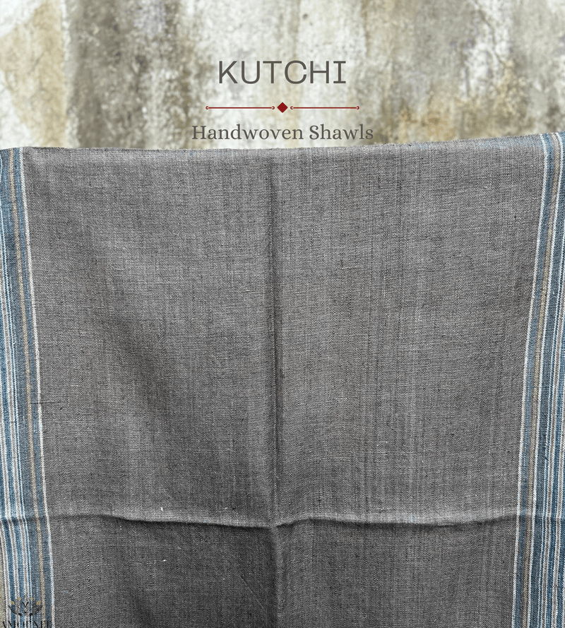 KACCHI WOOLEN HANDWOVEN SHAWL