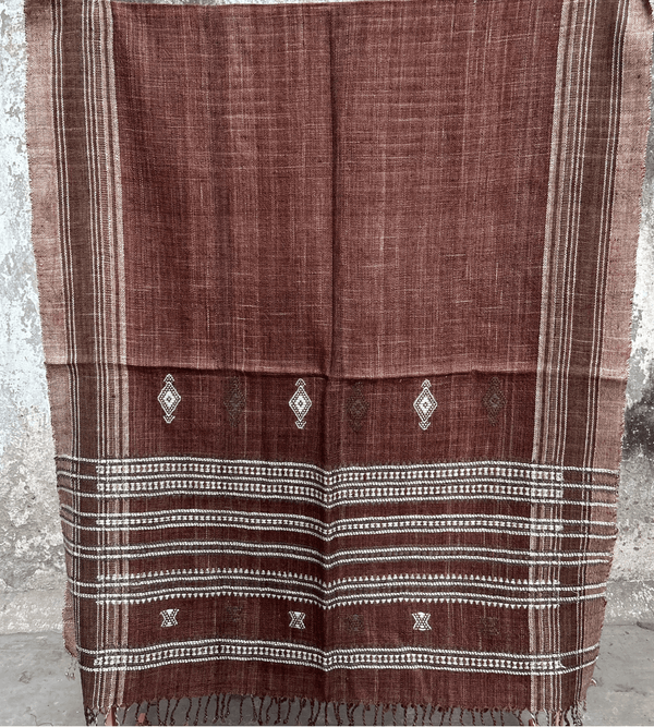 KACCHI WOOLEN HANDWOVEN SHAWL