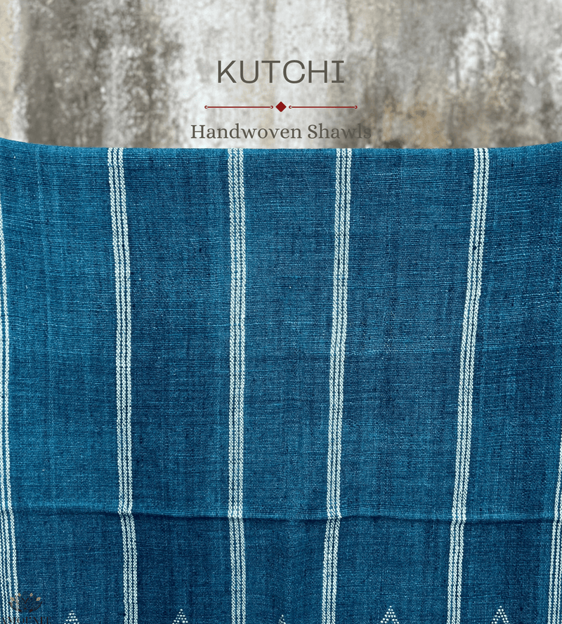 KACCHI WOOLEN HANDWOVEN SHAWL