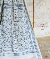 Exclusive Amounee Kantha Embroidered Art Silk Saree