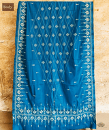 Exclusive Amounee Kantha Embroidered Woollen Shawl