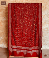 Exclusive Amounee Kantha Embroidered Woollen Shawl