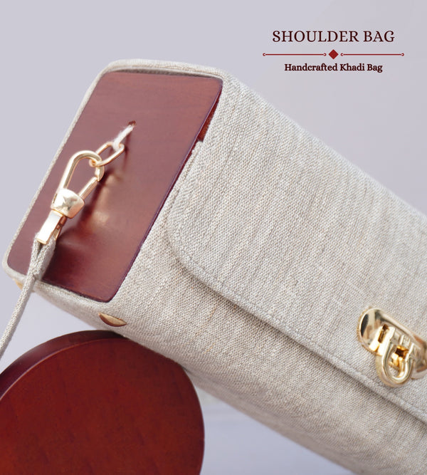 The Grey Square Shoulder bag