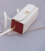 The Grey Stripe Shoulder bag