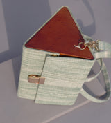 The Green Triangle Shoulder Bag