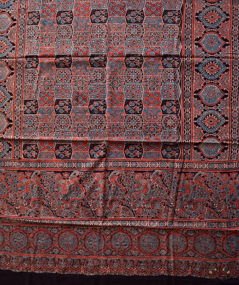 AJRAKH COTTON HAND BLOCK PRINTED TWO PIECE SUIT