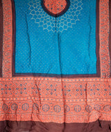 AJRAKH BANDHINI HAND BLOCK PRINTED DUPATTA