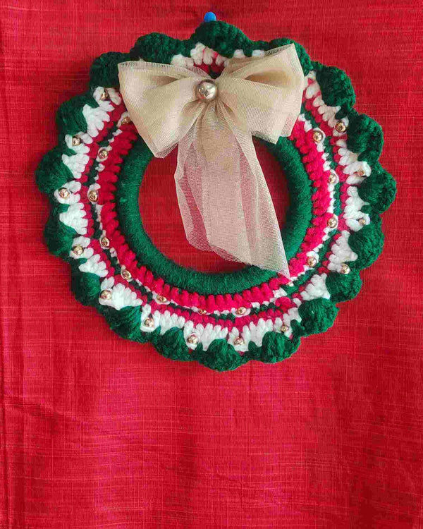 WHE multicolor christmas wreath