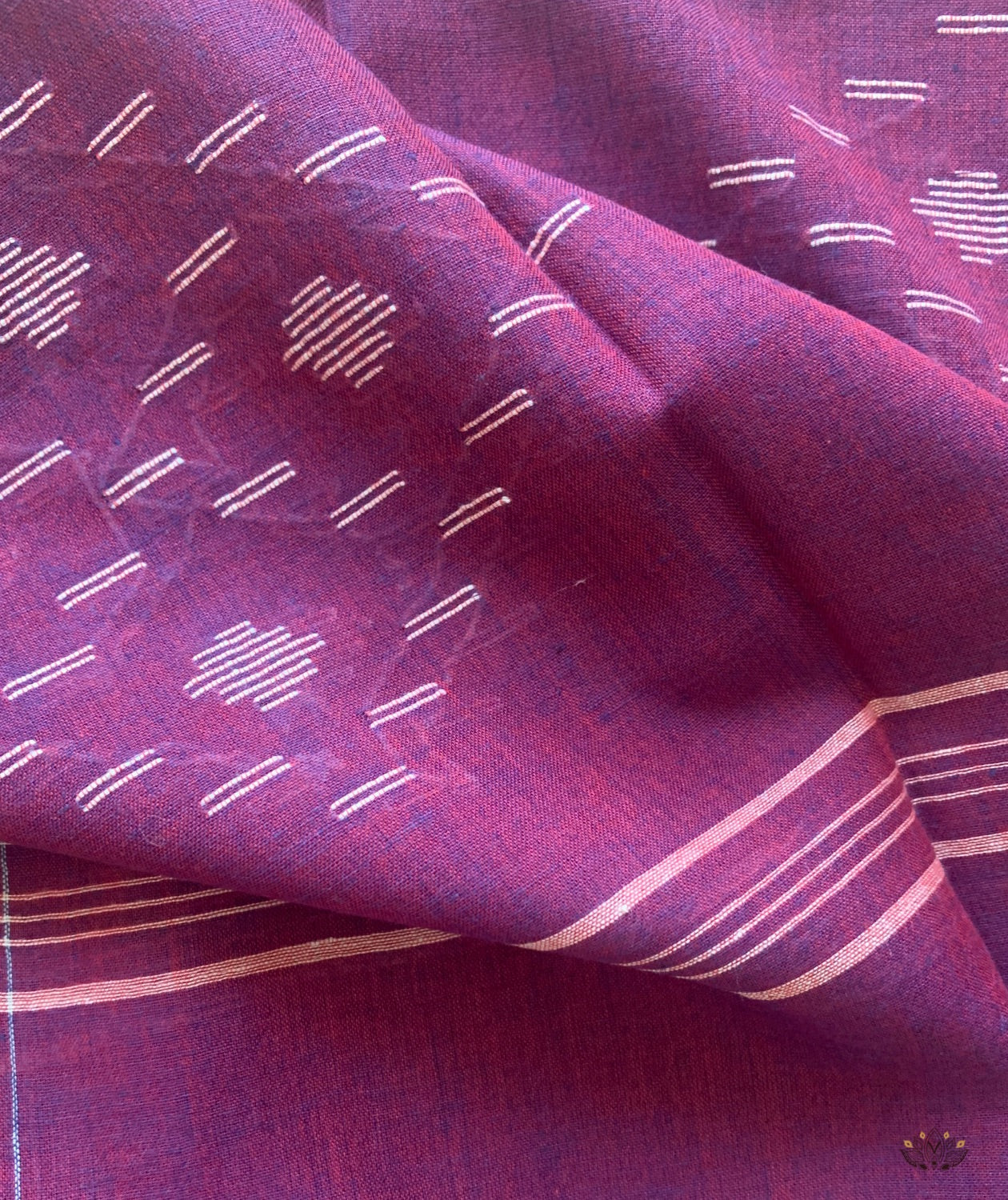 JAMDANI COTTON HANDMADE STOLE