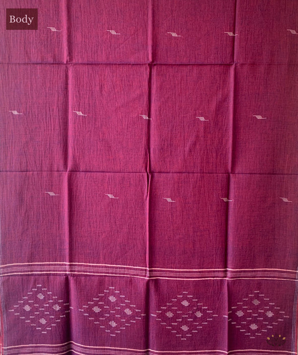 JAMDANI COTTON HANDMADE STOLE