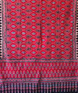 Ajrakh Handblock Printed Cotton Dupatta