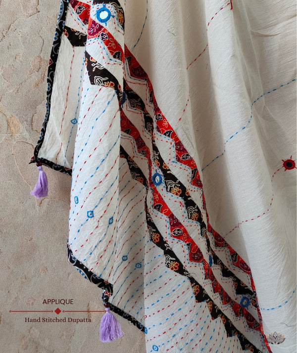 Barmer Applique Dupatta