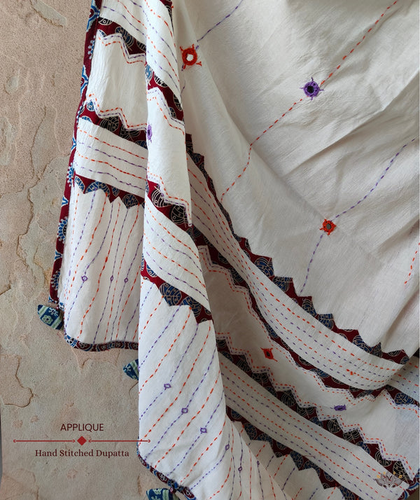 Barmer Applique Dupatta